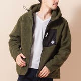 カーキ | シープボアジャケット メンズ ボア | ENJOUEMEN