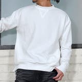 ホワイト | ビッグシルエット トレーナー メンズ | ENJOUEMEN