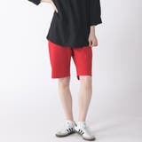 レッド | ストレッチチノショートパンツ チノパン メンズ | ENJOUEMEN