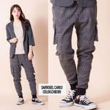 ポンチテーパードパンツ ポンチサルエルパンツ メンズ | ENJOUEMEN | 詳細画像15 