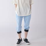 サックス | クロップドパンツ メンズ 7分丈 | ENJOUEMEN