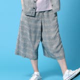 グレンチェック | ガウチョパンツ 大きいサイズ 夏 | ENJOUEMEN