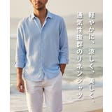 リネンレーヨン七分袖シャツ | ENJOUEMEN | 詳細画像2 