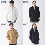 リネン7分袖カプリシャツ カプリシャツ メンズ | ENJOUEMEN | 詳細画像4