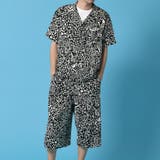 レオパード | セットアップ 開襟シャツ ガウチョパンツ | ENJOUEMEN