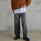 ブラック | 【OFTAS】グラデーションデニムパンツ | ENJOUEMEN