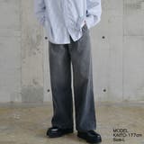 【OFTAS】グラデーションデニムパンツ | ENJOUEMEN | 詳細画像3 