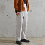 グレー | 【OFTAS】ウエストデザインタックパンツ メンズ 変形タックパンツ | ENJOUEMEN