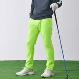 蛍光イエロー | 【STELLA77GOLF】ポンチロングゴルフパンツ | ENJOUEMEN