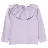 ラベンダー | \フリル衿Tシャツ キッズ 女の子 | ever closet