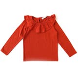 オレンジ | \フリル衿Tシャツ キッズ 女の子 | ever closet