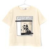 E.ベージュ | \プリント半袖Tシャツ 子供服 女の子 | ever closet