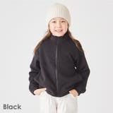 ブラック | 裏起毛 ブルゾン キッズ | ever closet