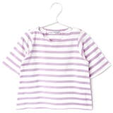 ラベンダー | \衿スカラップTシャツ 半袖 tシャツ | ever closet