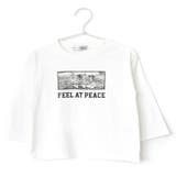 C.ホワイト | 長袖 長袖tシャツ ベビー | ever closet