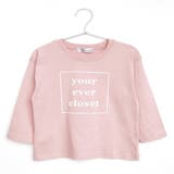 F.ピンク | 長袖 長袖tシャツ ベビー | ever closet