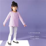 ラベンダーA | \裾スカラップチュニック 長袖 キッズ | ever closet