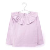 ピンクラベンダー | \フリル衿Tシャツ キッズ 女の子 | ever closet