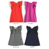 \伸縮性抜群のフリルワンピ 赤 ワンピース | ever closet | 詳細画像17