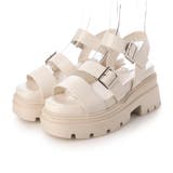 IV(アイボリー) | 厚底ベルトサンダル | EVOL