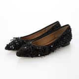 BL(ブラック) | ポインテッドバレエシューズ | EVOL