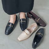 【ふかふか】スクエアビット2.5cmローファー | EVOL | 詳細画像1 