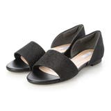 BL(ブラック) | セパレートフラットサンダル | EVOL