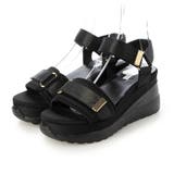 BL(ブラック) | ベルトスタイルアップサンダル | EVOL