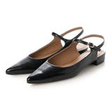 BL(ブラック) | アンクルベルトパンプス | EVOL