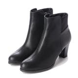 晴雨兼用 太ヒールブーツ | EVOL | 詳細画像1 