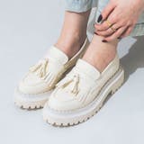 【クッション入り・柔らかい】パールコバキルトタッセルローファー | EVOL | 詳細画像12 