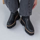 厚底トラックソールサイドゴアブーツ | EVOL | 詳細画像13 