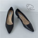 【晴雨兼用・オケージョン】ポインテッド5cmパンプス | EVOL | 詳細画像1 