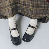 【ふかふか・クッション入り】4.5cmメリージェーンパンプス | EVOL | 詳細画像1 