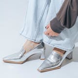 【ふかふか・クッション入り】6cmヒールローファー | EVOL | 詳細画像2 