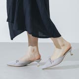 【柔らかい・クッション入り】シアーチュールリボンミュール | EVOL | 詳細画像3 