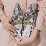 【柔らかい・クッション入り】ゴールドモチーフフラットミュール | EVOL | 詳細画像16 