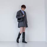 【S-LLサイズ展開・インヒール入り】インヒールロングブーツ | EVOL | 詳細画像11 