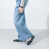 【柔らかい・クッション入り】2WAYスタッズアンクルストラップフラットパンプス | EVOL | 詳細画像7 