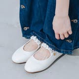 【軽量・柔らかい】ラウンドギャザーメリージェーンスニーカー | EVOL | 詳細画像3 