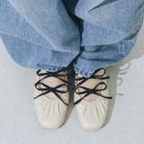 【柔らかい・軽量】ギャザーリボン4.5cmウエッジミュール | EVOL | 詳細画像5 