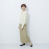 【柔らかい・クッション入り】スクエアバックルソフトニットVカットパンプス | EVOL | 詳細画像10 