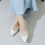 【柔らかい・クッション入り】ポインテッドネットメッシュパンプス | EVOL | 詳細画像1 