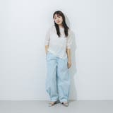 【柔らかい・クッション入り】ポインテッドチュールフラットパンプス | EVOL | 詳細画像11 