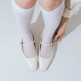 【柔らかい・クッション入り】ソフトスクエアメリージェーンパンプス | EVOL | 詳細画像9 