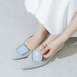 【晴雨兼用・ふかふか】晴雨兼用スクエアバックルパンプス | EVOL | 詳細画像6 