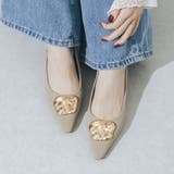 【晴雨兼用・柔らかい】晴雨兼用メタルモチーフパンプス | EVOL | 詳細画像6 