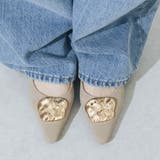 【晴雨兼用・柔らかい】晴雨兼用メタルモチーフパンプス | EVOL | 詳細画像5 