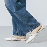 【柔らかい・クッション入り】ポインテッドリボンミュール | EVOL | 詳細画像6 