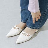 【柔らかい・クッション入り】ポインテッドリボンミュール | EVOL | 詳細画像5 